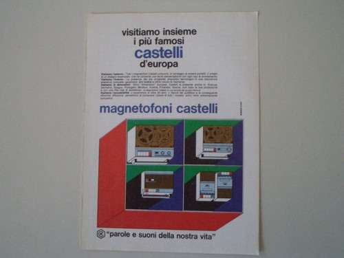 Advertising pubblicità 1969 - advertising,