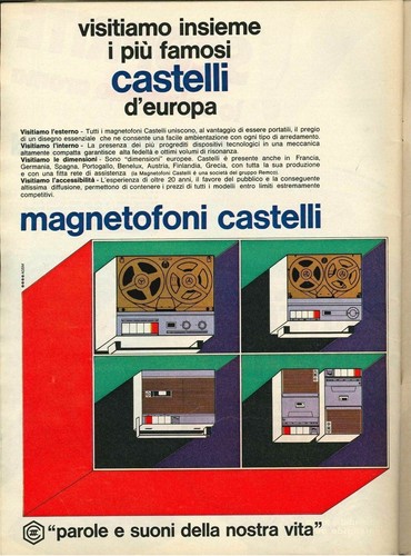 Magnetofoni castelli - castelli,
