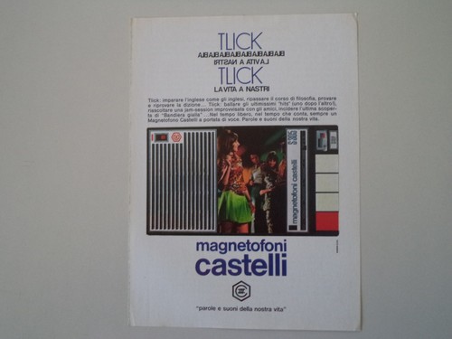 Advertising pubblicità 1970 - advertising,