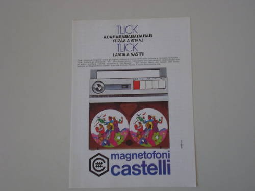 Advertising pubblicità 1970 - advertising,