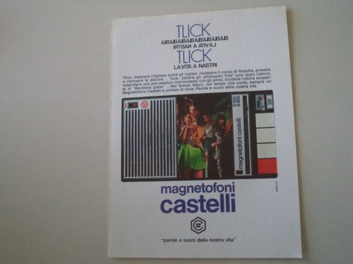 Advertising pubblicità 1970 - pubblicità,