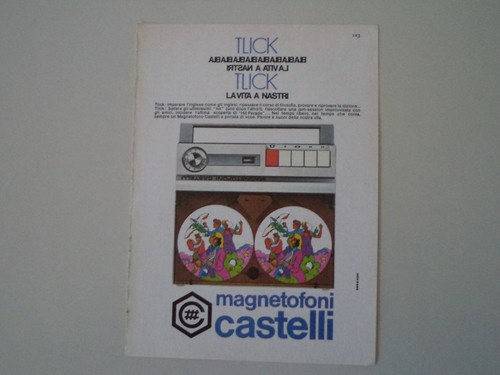 Advertising pubblicità 1970 - pubblicità,