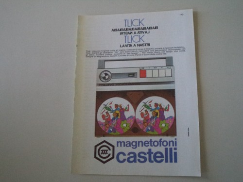 Advertising pubblicità 1970 - advertising,